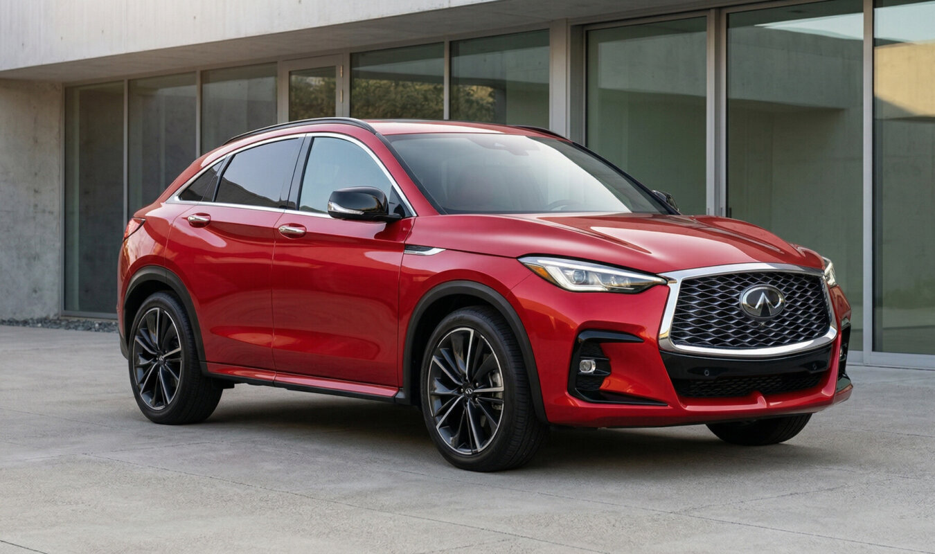 Nowoczesny silnik pod maską samochodu.