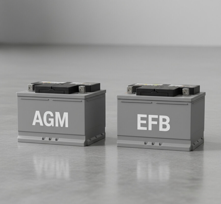 Nowy akumulator AGM do auta.