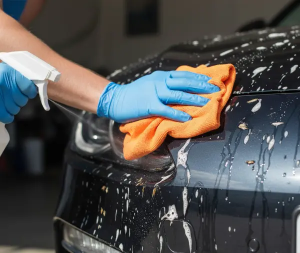 Jak bezpiecznie i skutecznie usunąć zaschnięte owady z maski i szyby?