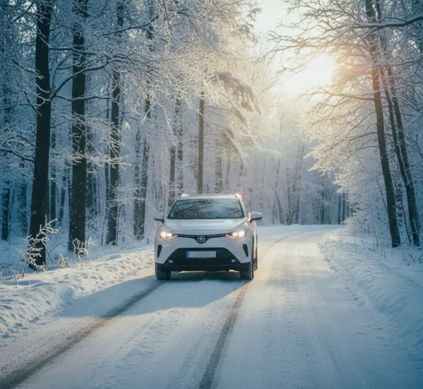 Jak jeździć hybrydą zimą żeby spalać jak najmniej paliwa?