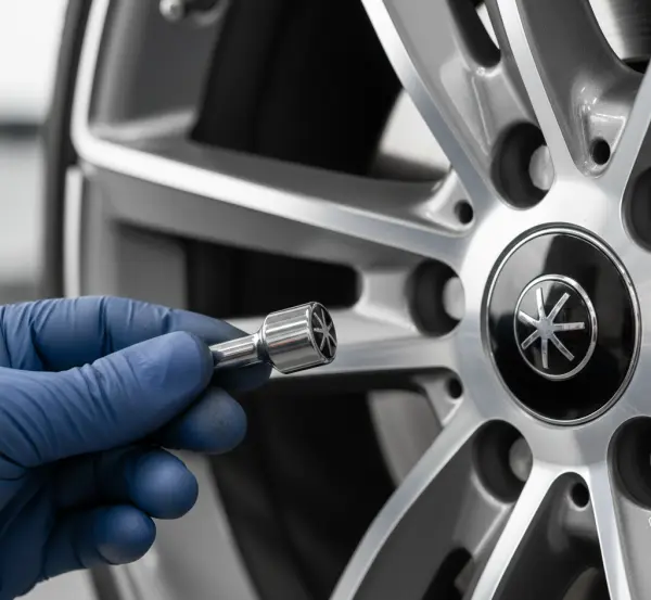 Jak odkręcić koło jeśli zgubisz nasadkę do śrub zabezpieczających?