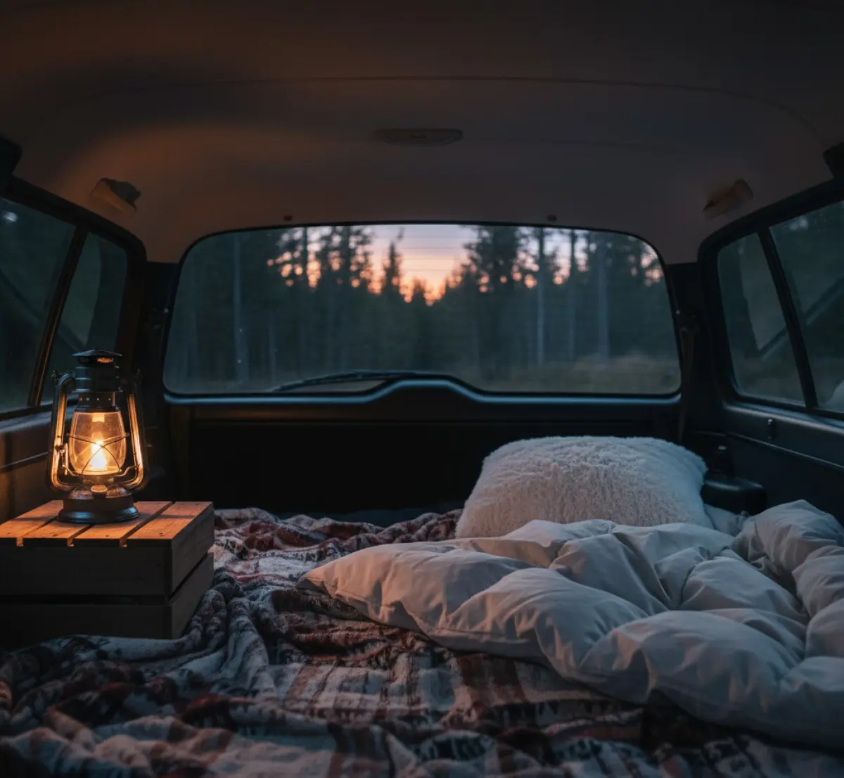 Jak przygotować samochód do spania podczas długiej podróży?