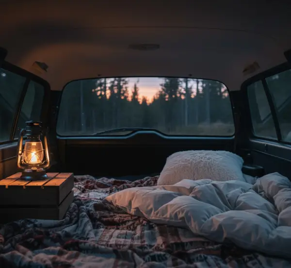Jak przygotować samochód do spania podczas długiej podróży?
