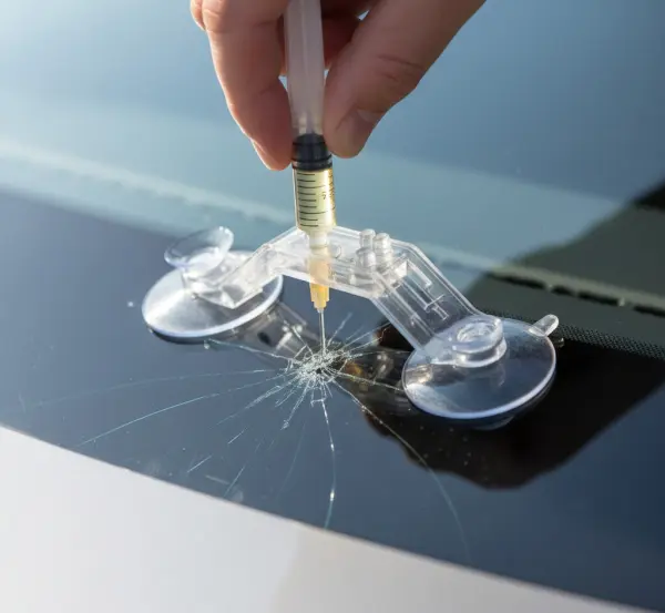 Jak samodzielnie naprawić pękniętą szybę przy użyciu zestawu z żywicą?