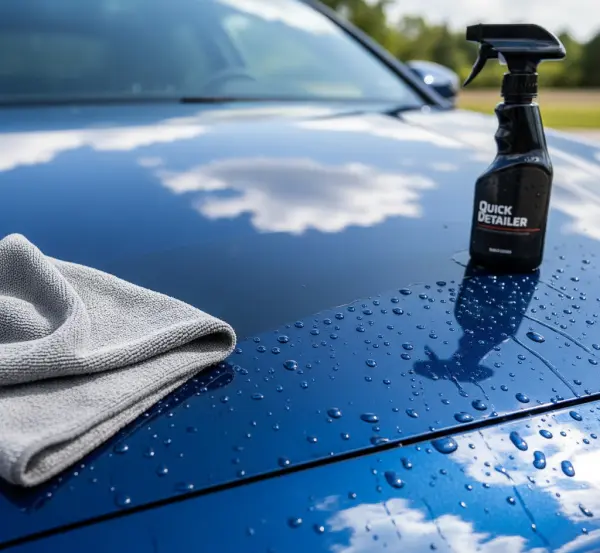 Jak szybko odświeżyć lakier używając produktów Quick Detailer?