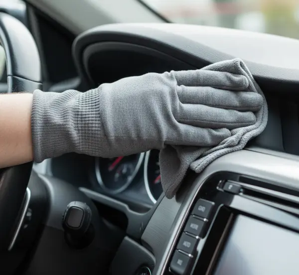 Jak usunąć zarysowania z plastikowej szybki zegarów wewnątrz auta?