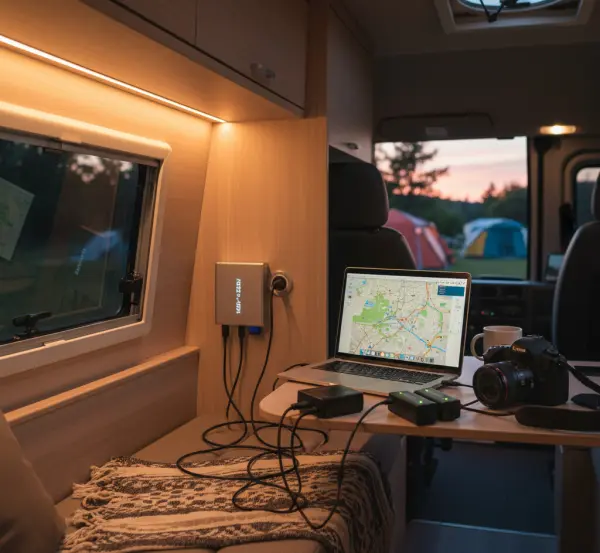 Jaką przetwornicę napięcia wybrać żeby używać urządzeń 230V w aucie?