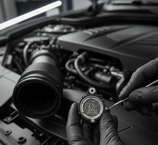 Jakie są objawy uszkodzonego przepływomierza i dlaczego brakuje mocy?