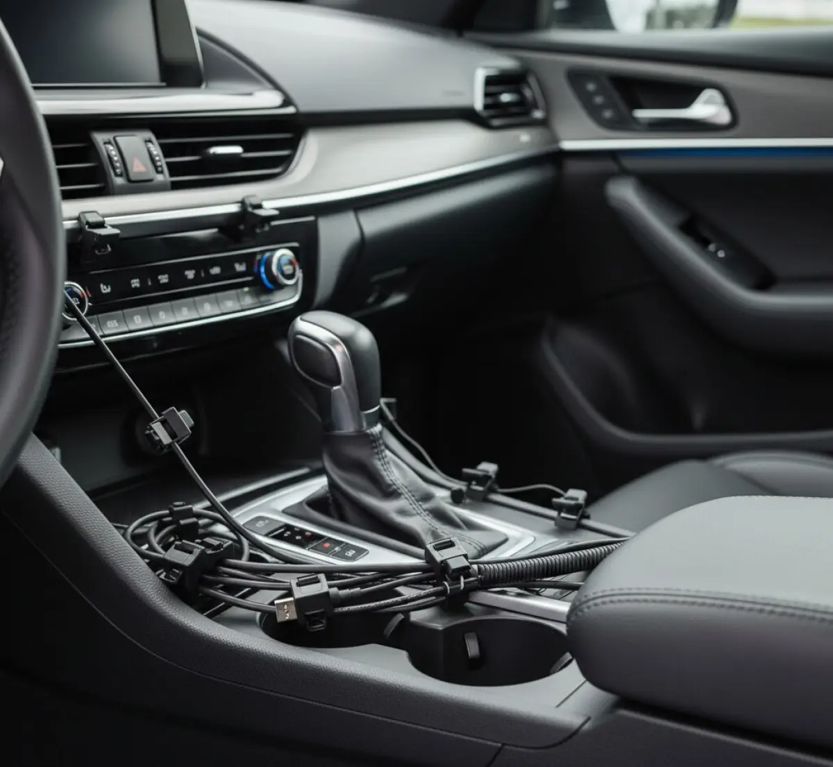 Masz bałagan w kablach? Sprawdź najlepsze organizery i spinki do auta