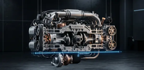 Poznaj zalety i wady unikalnej konstrukcji silnika typu bokser