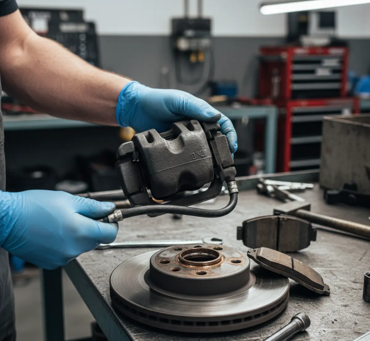 Dlaczego samochód ściąga na bok podczas hamowania?