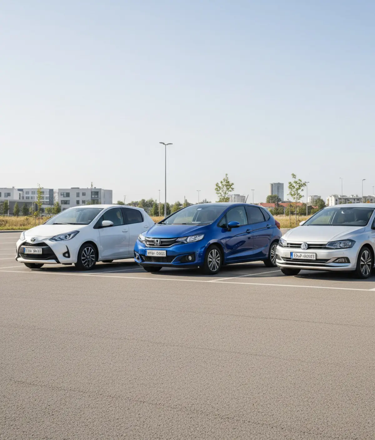 Ranking bezpiecznych aut miejskich dla mam obejmujący modele Yaris Jazz oraz Polo