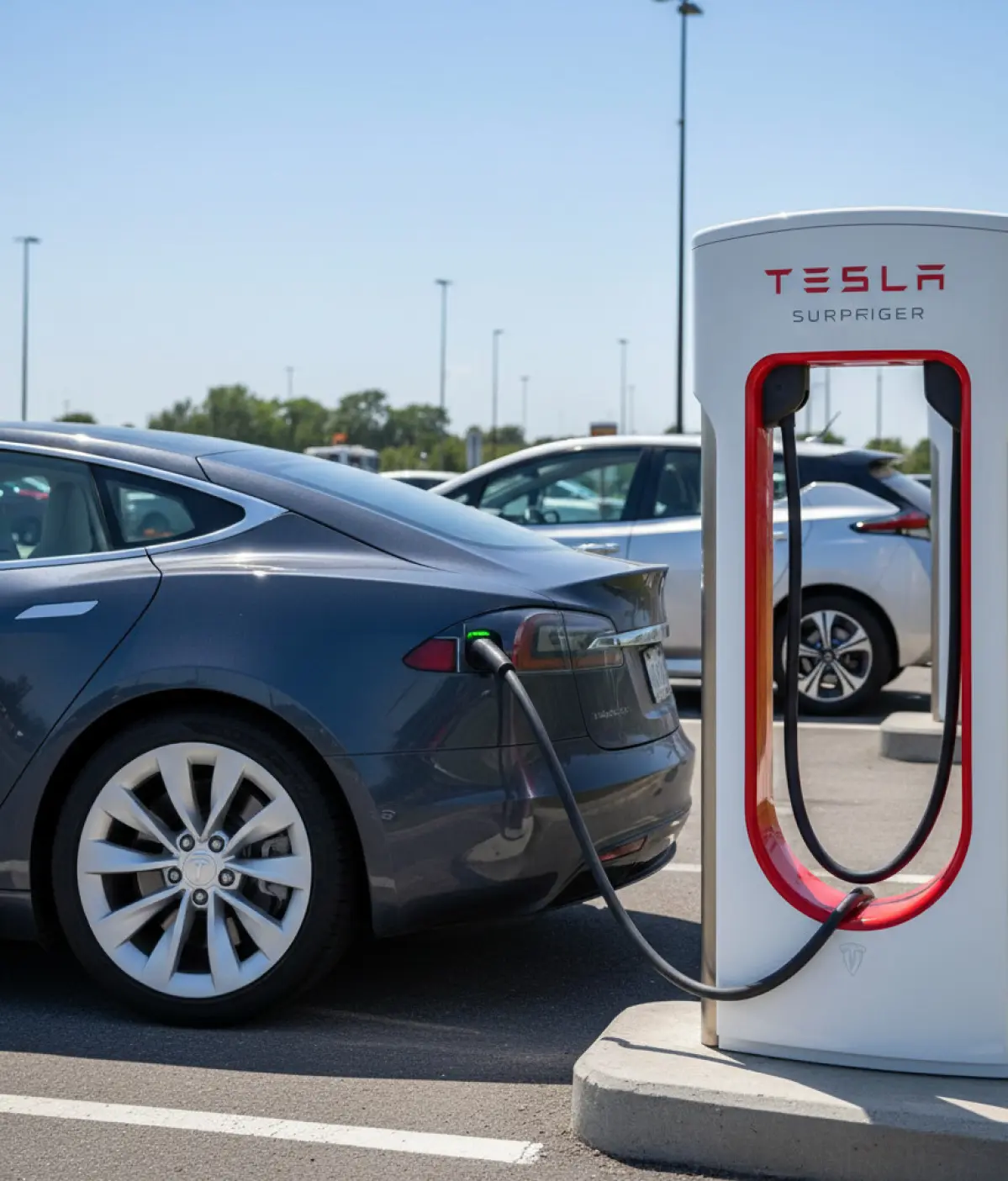 Tesla Supercharger jak ładować i czy inne auta mają dostęp?